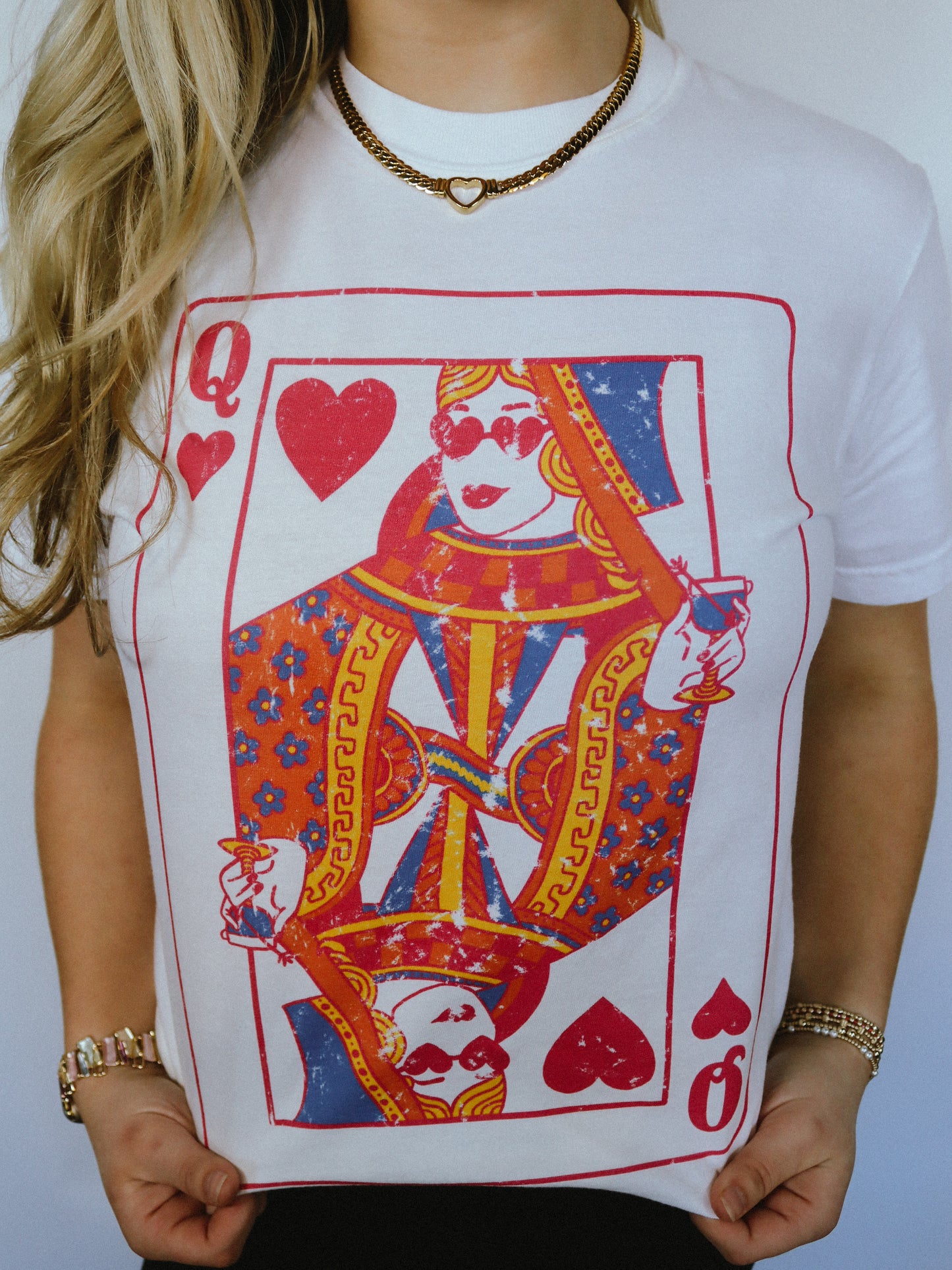 Queen of Hearts Tee