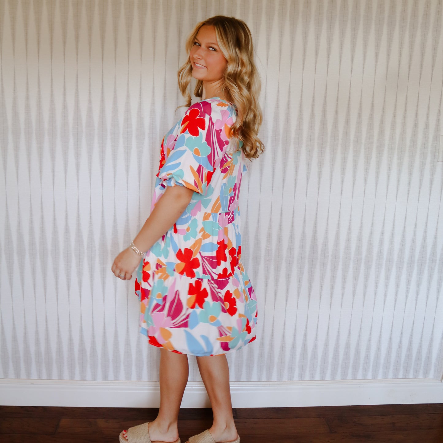 Multi Floral Dress