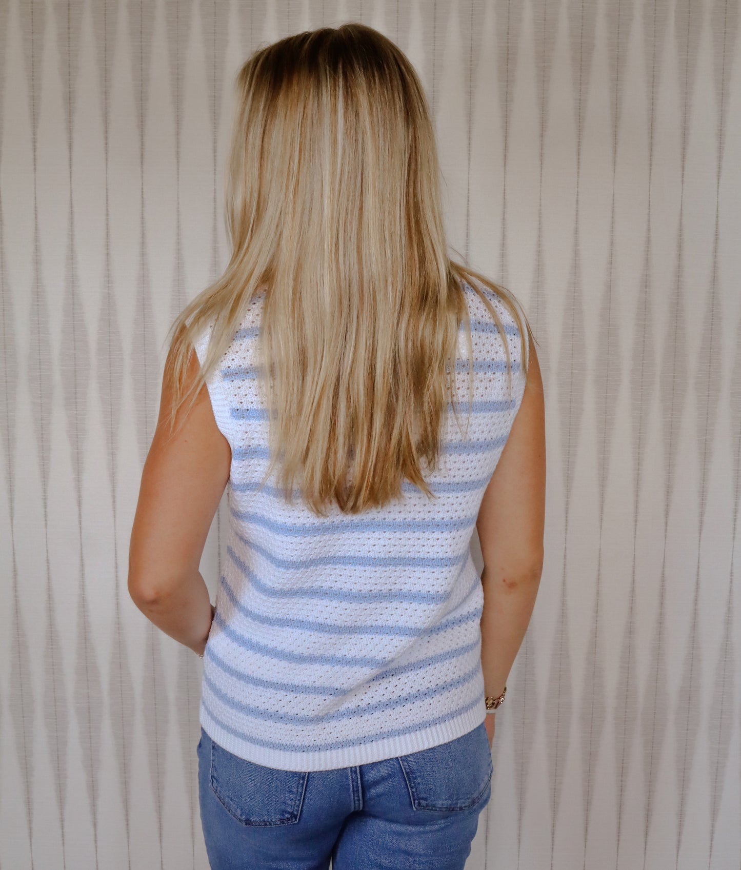 Gold Button Top