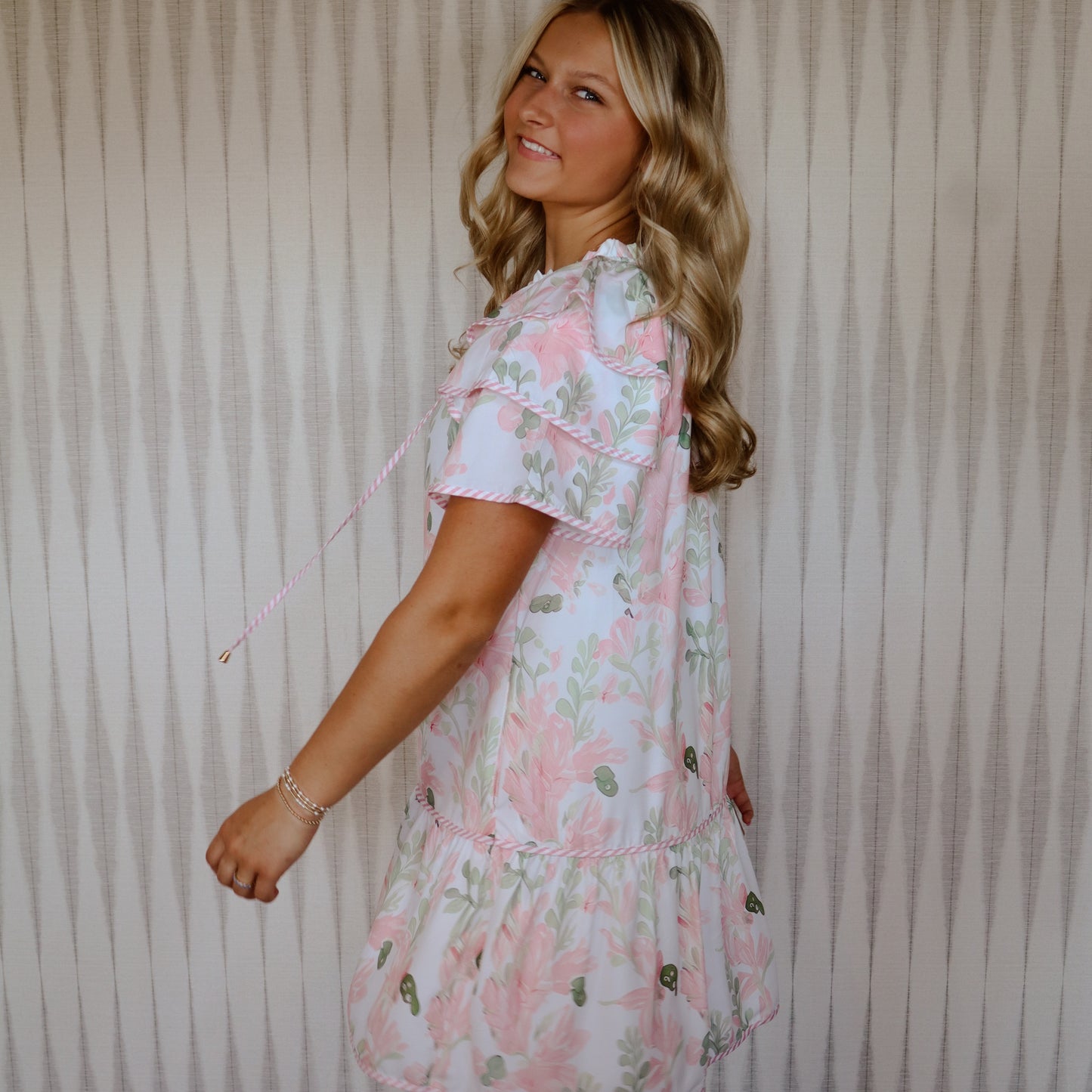 Soft Floral Dress