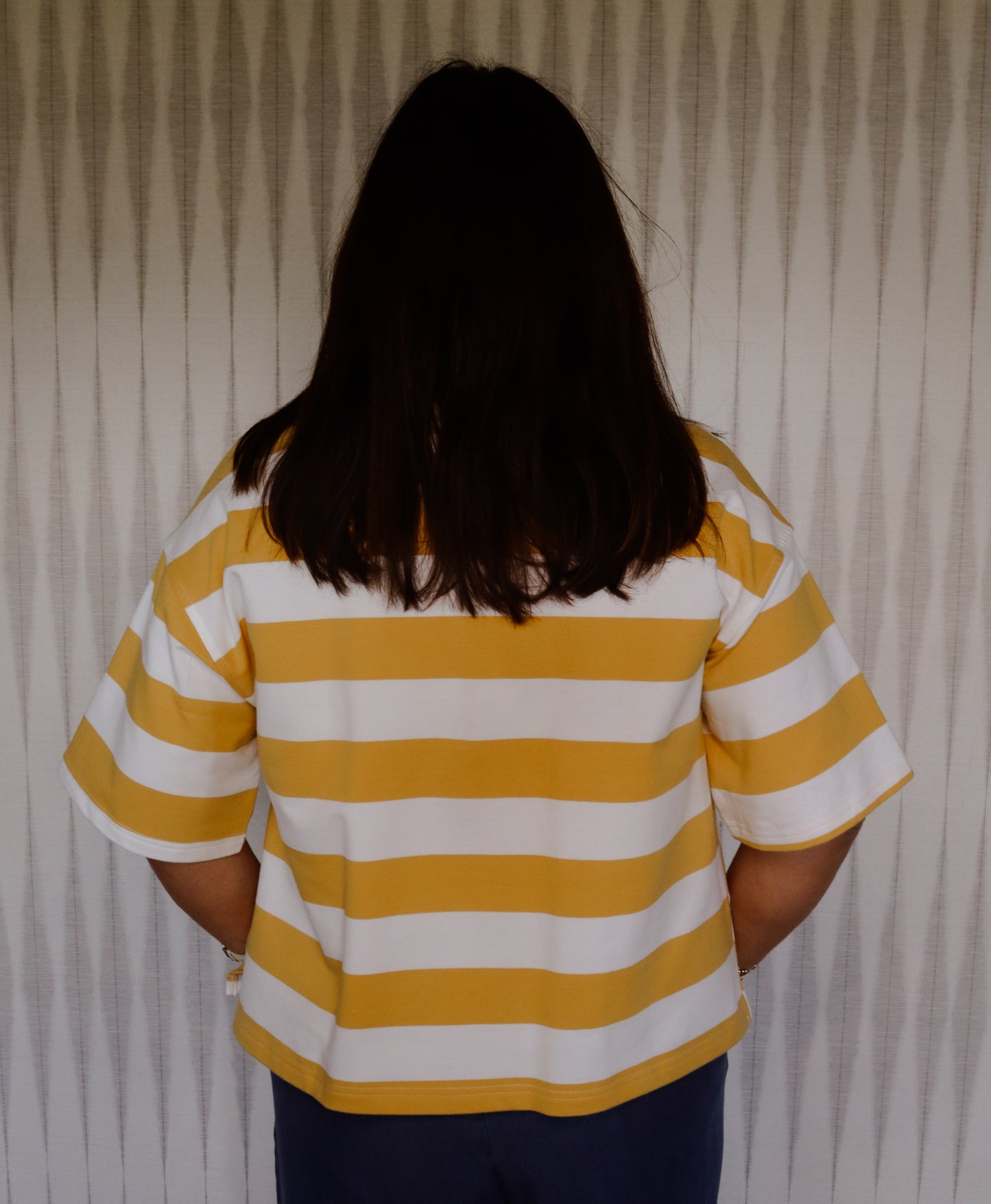Yellow Stripe Top