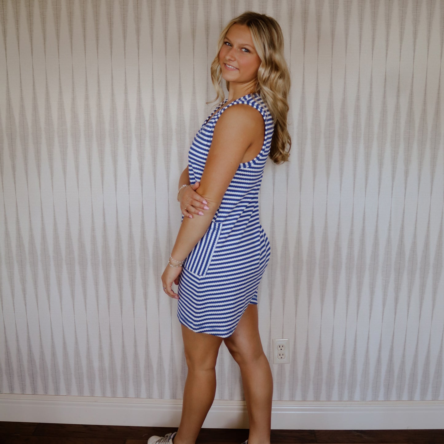 Striped Romper