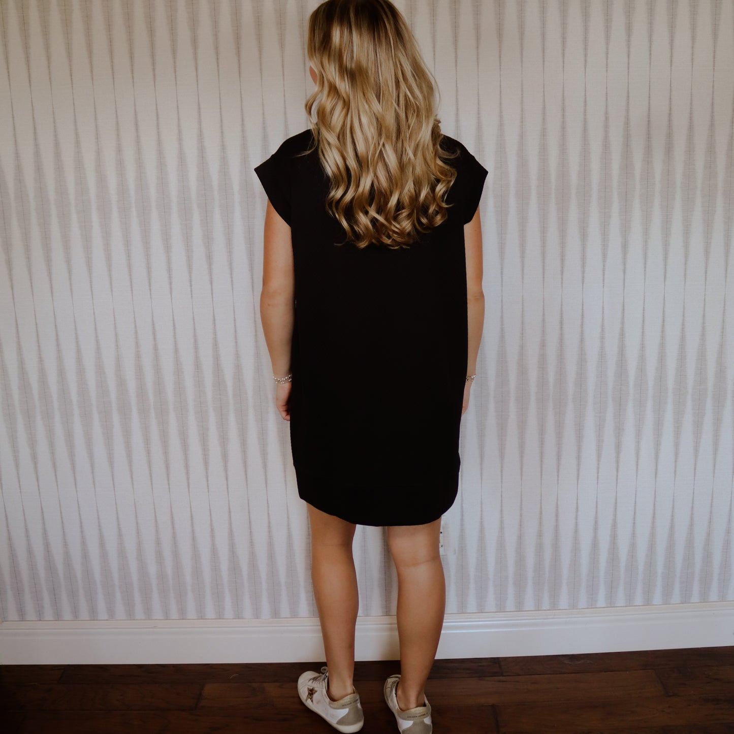 Black Zipper Dress