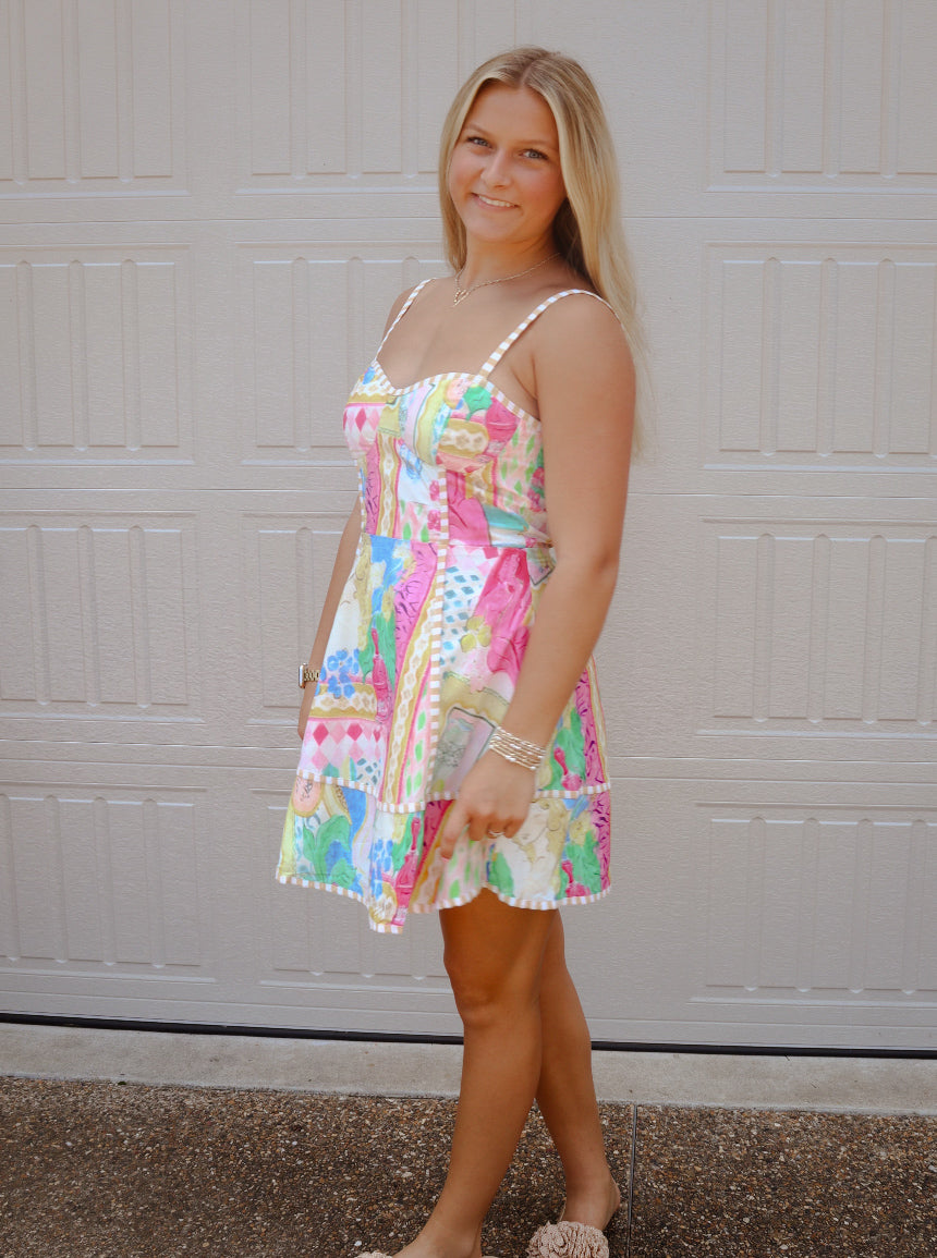 Summer Print Dress