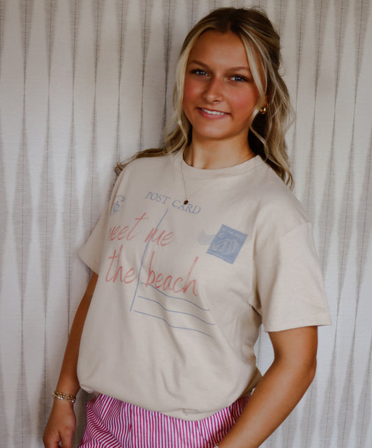 Meet Me At The Beach Tee