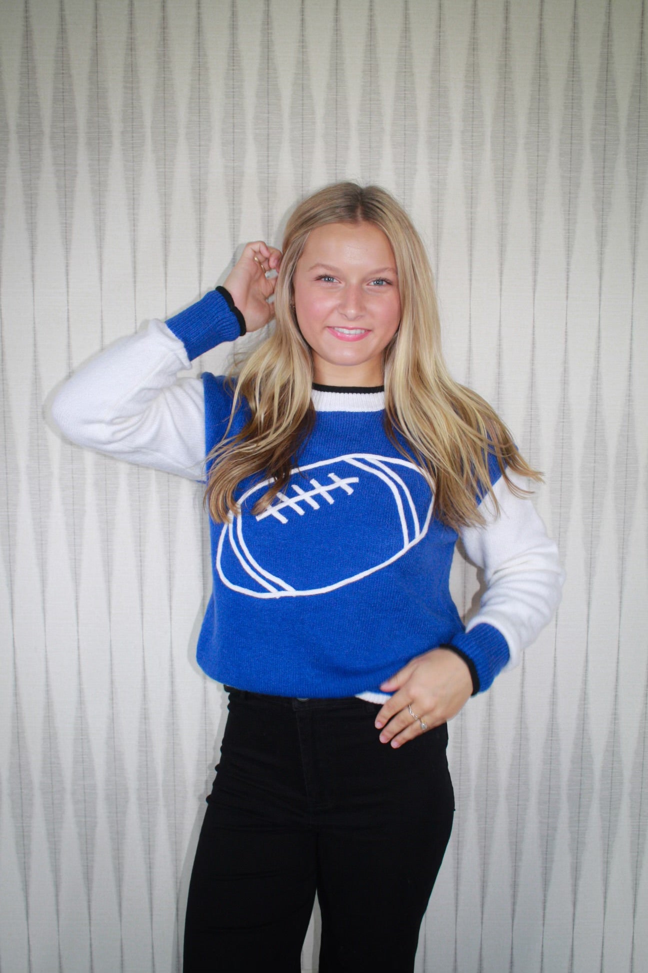 Royal Gameday Sweater