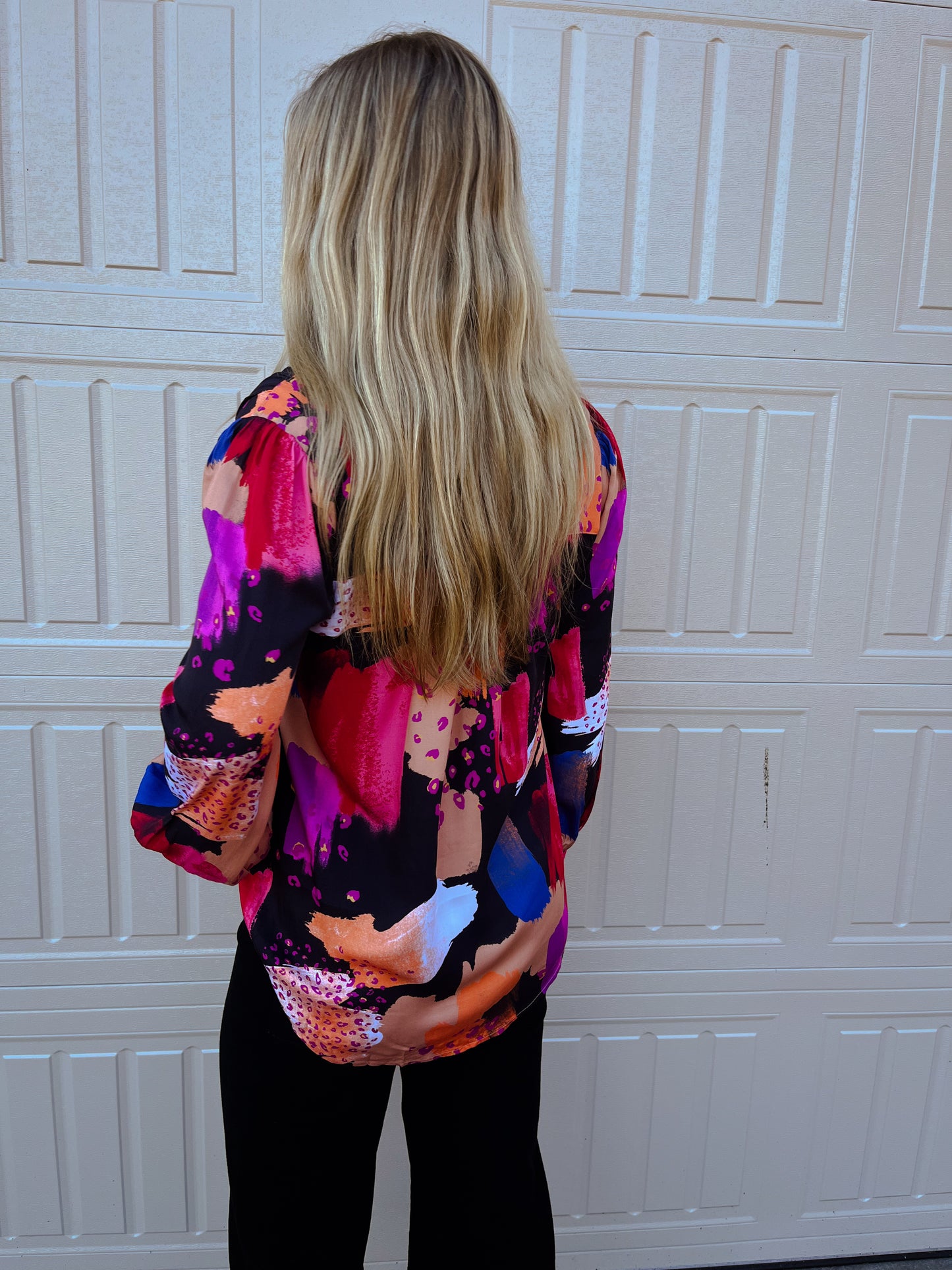 Abstract Button Down