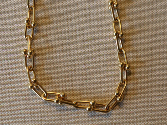 Gold Link Necklace