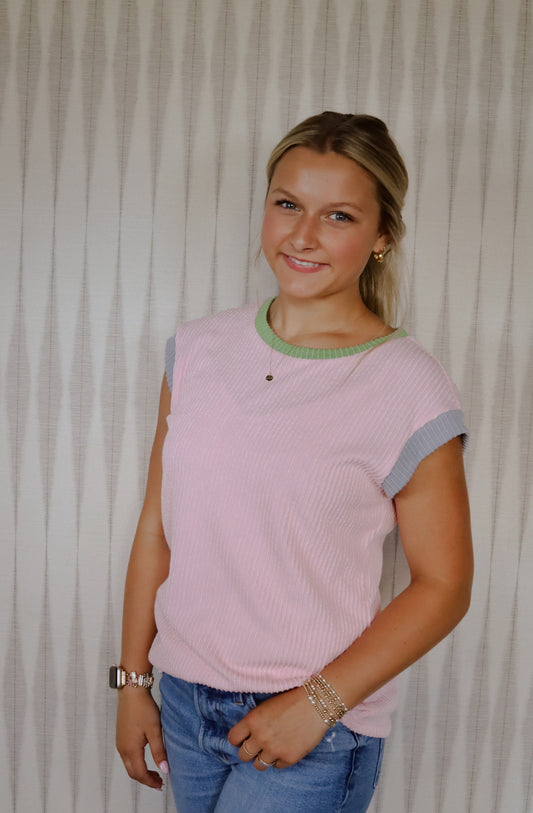 Green Trim Top