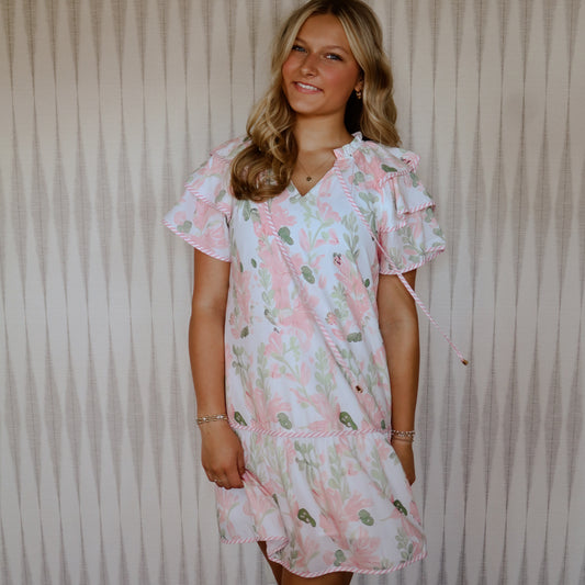 Soft Floral Dress