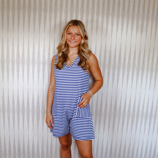 Striped Romper